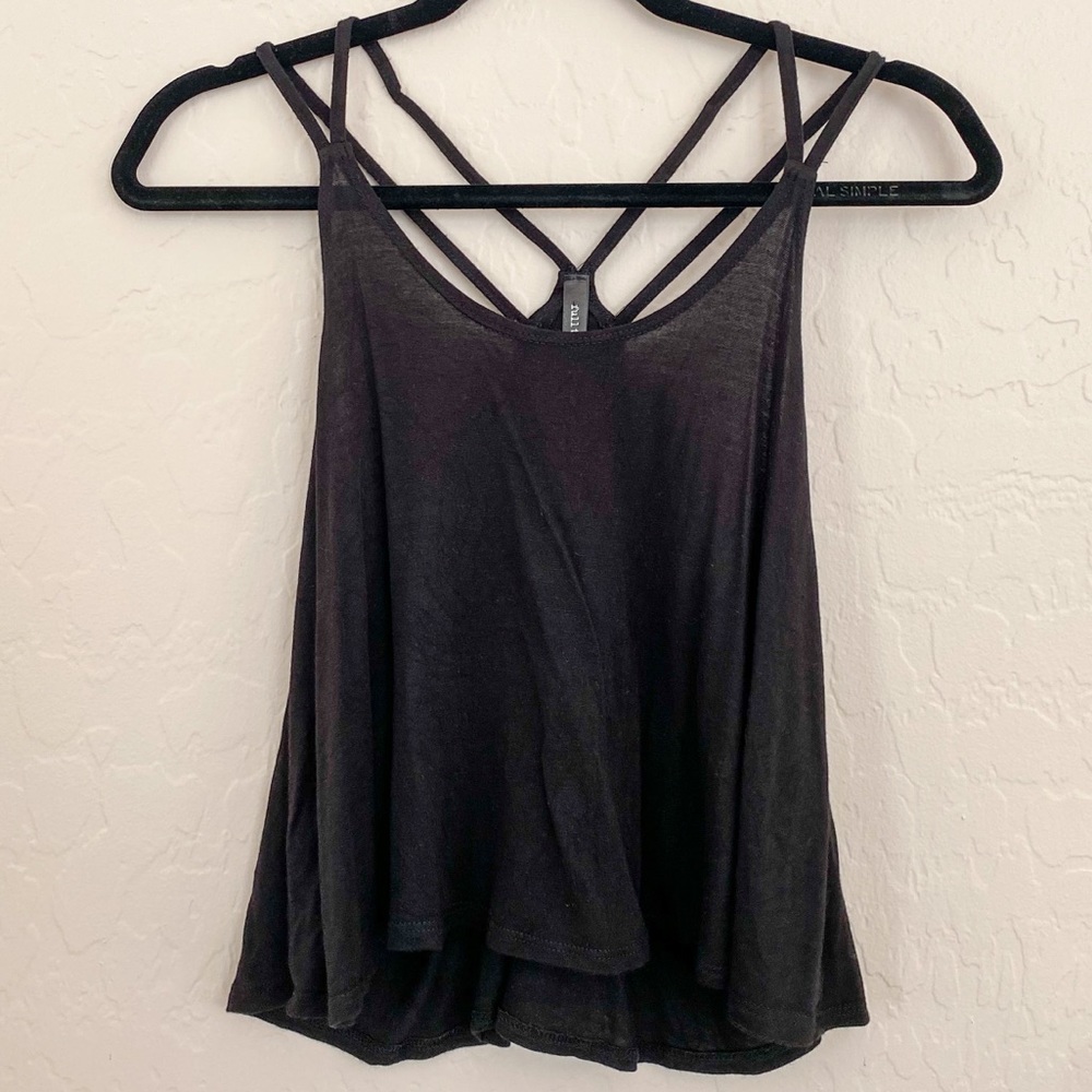 Tilly’s Black Loose Tank | Size M
